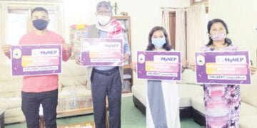 Poster for MyNEP released in Shillong