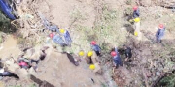 2 feared drowned near Sohiong; bodies recovered from Lumparing landslide