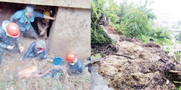2 die in landslide in Shillong, man swept away by river, 4 in hospital as rain wreaks havoc