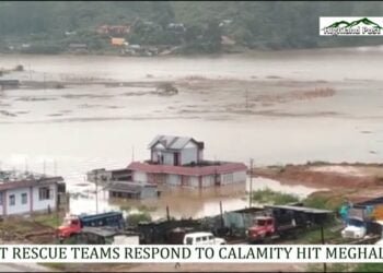 Joint rescue teams respond to calamity hit Meghalaya