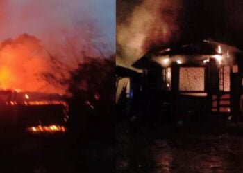 Eight houses gutted in massive fire in city