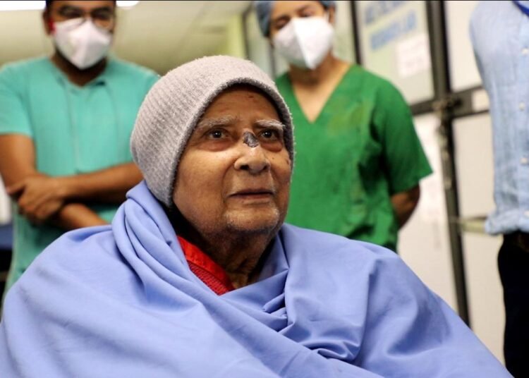 87-year old defeats Coronavirus