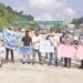 Street protest against visit of ABYSO