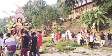 Durga Puja festival passes off peacefully in state