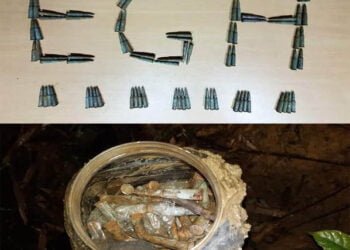 Huge cache of arms recovered from Nengmadalgre forest