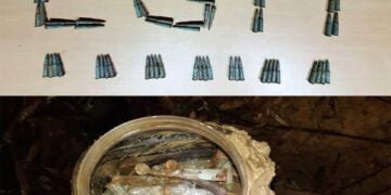 Huge cache of arms recovered from Nengmadalgre forest