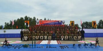 Passing out parade held at PTS for 56 new constables