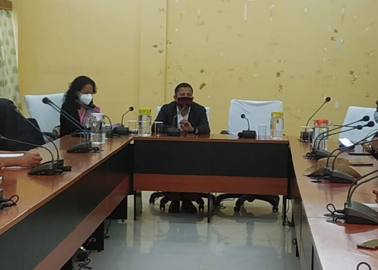 District task force meeting for introduction of COVID-19 vaccine