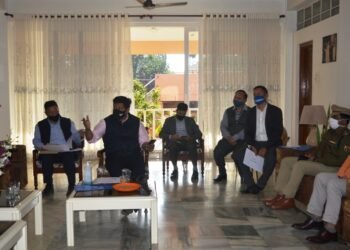 Conrad reviews coronavirus situation in West Garo Hills