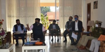 Conrad reviews coronavirus situation in West Garo Hills