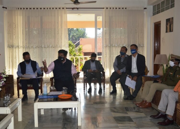 Conrad reviews coronavirus situation in West Garo Hills