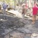 Houses gutted, residents in dilemma