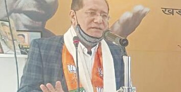 BJP Vice-Prez skirts corruption allegations on visit to state