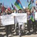 Pressure groups hit the streets to protest public hearing in Khliehriat
