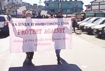Jowai to hold ‘stay at home’ protest against shifting of PWD office