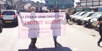Jowai to hold ‘stay at home’ protest against shifting of PWD office