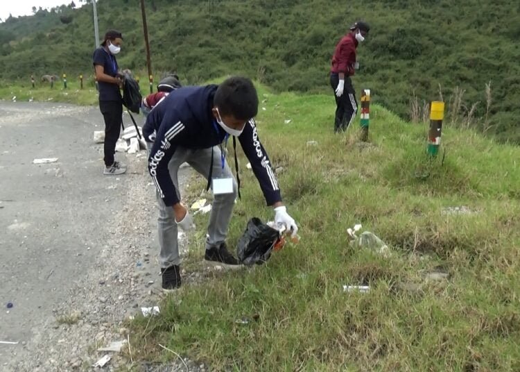 Clean Sohra campaign conducted to clear wastes from tourist spots