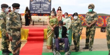 Free medical camp held under BSF civic action programme