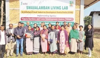 Training on bamboo shoot primary processing concludes