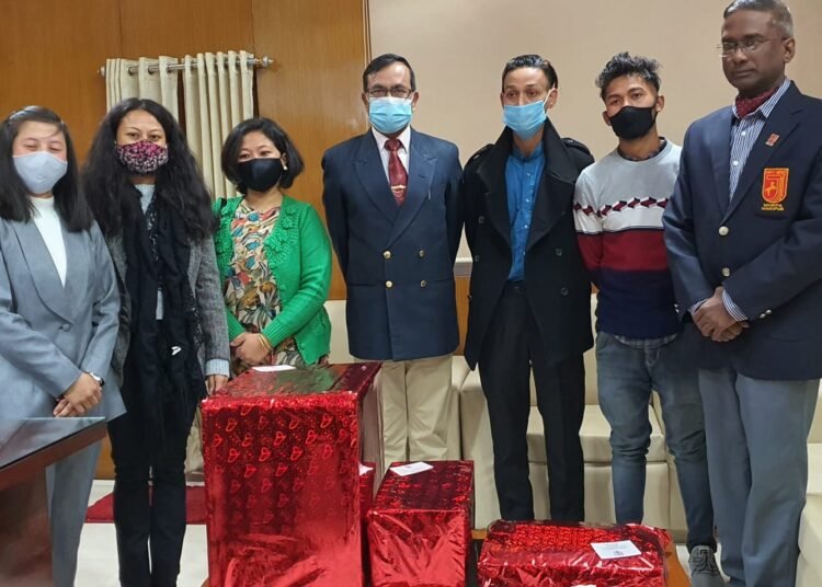 NCC chief felicitates enterprising youth