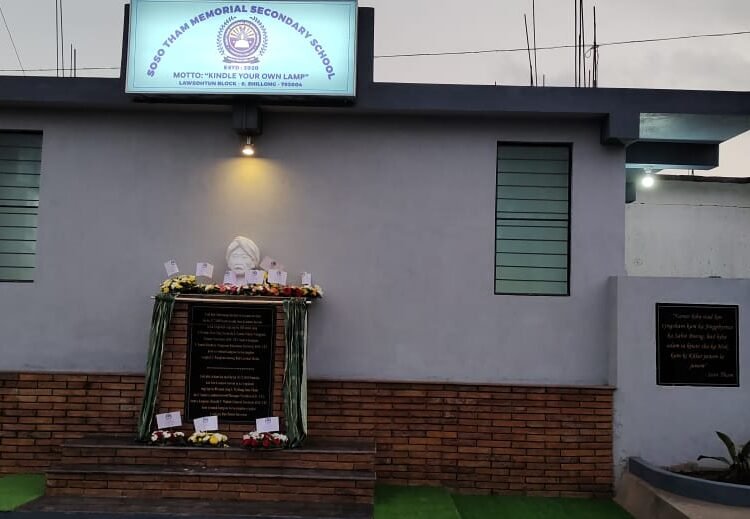 Soso Tham Memorial Sec School inaugurated in Lawsohtun