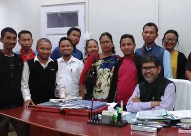 SSA 4th teachers seek redressal of grievances, meet authorities