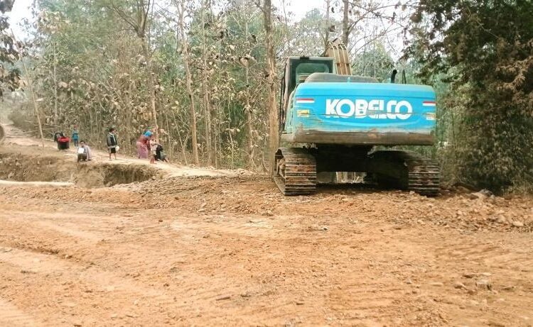 Work on Tura-Dalu road progresses, albeit a little slowly