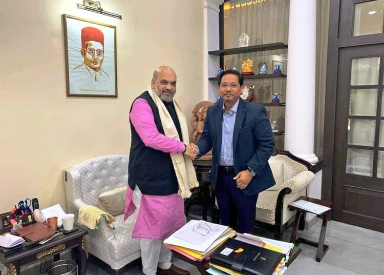 Amit Shah yet to confirm meeting Meghalaya Govt