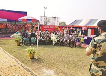 BSF organizes free medical camp near Dalu border