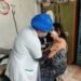 Health workers get Covid vaccine jab in Khliehriat CHC