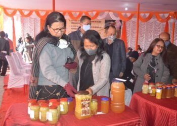 Exhibition, sale of honey held in South West Khasi Hills