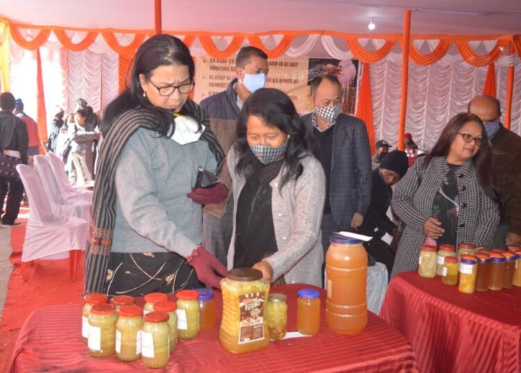 Exhibition, sale of honey held in South West Khasi Hills