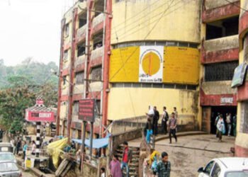 Tura reels under darkness after sunset