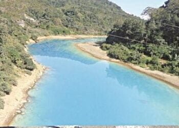 Assembly panel to inspect blue Lukha river today