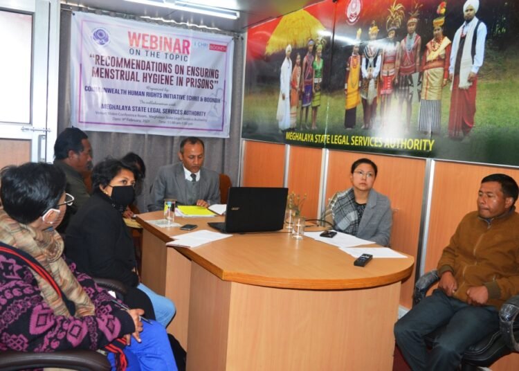 Webinar held on ensuring menstrual hygiene in prisons
