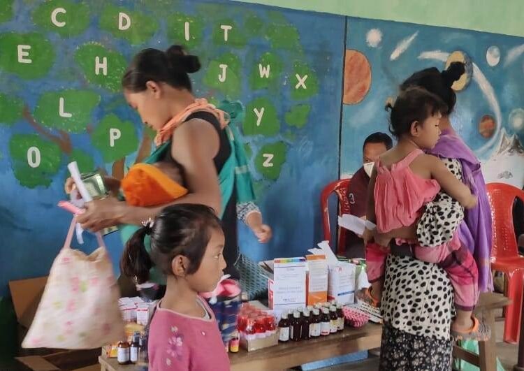 Health checkup camp held in Asimgre village