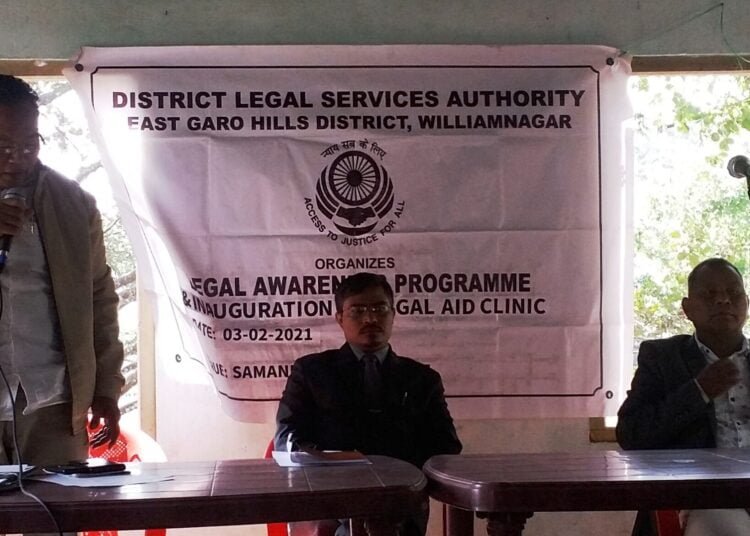Legal aid clinic held in Samanda