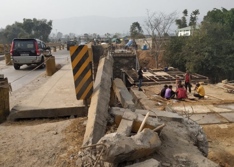 Dwar Ksuid bridge: RBSU expresses concern on slow pace of work