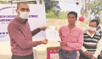 Control of water supply scheme handed over to village authorities