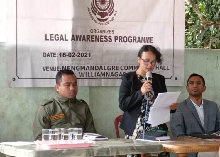Legal awareness program held in Nengmandalgre