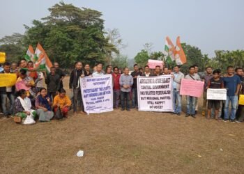 Youth Congress protests ‘anti-farmer’ central government, fuel price hike