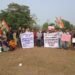 Youth Congress protests ‘anti-farmer’ central government, fuel price hike