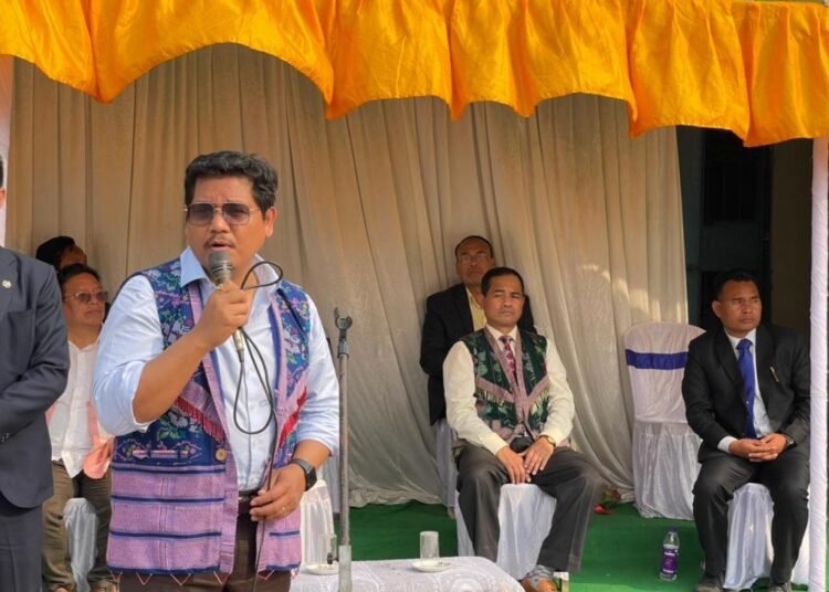 Conrad defends timing for string of inauguration and launches in Garo Hills