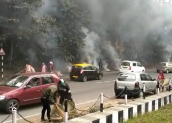 Umiam women’s groups, auto drivers organises cleaning drive