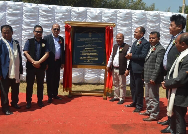 Rs 64 crore road project launched in East Khasi Hills
