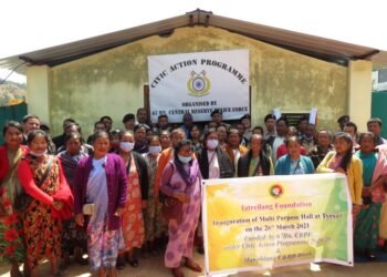 CRPF reconstructs Tyrsad community hall