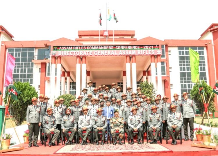 Assam Rifles commander’s conference takes off