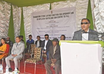 Rs 7.92 cr Mylliem-Umthlong health centre upgrades begin