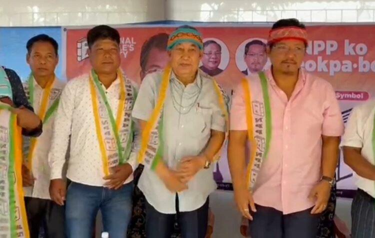 Manipur Dy CM campaigns in South Garo Hills