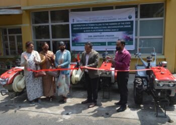 Subsidised power tillers distributed to farmers